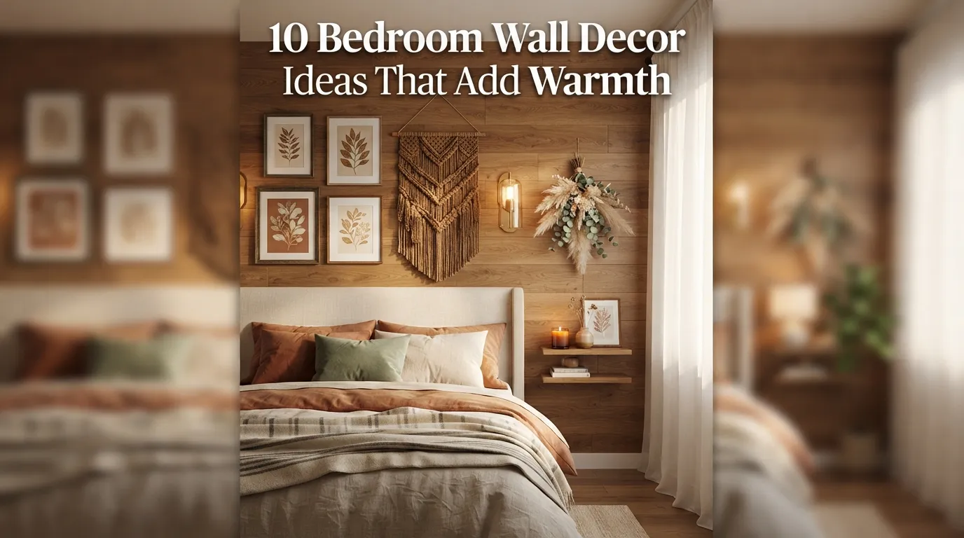 10 Bedroom Wall Decor Ideas That Add Warmth