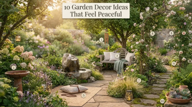 10 Garden Decor Ideas That Feel Peaceful
