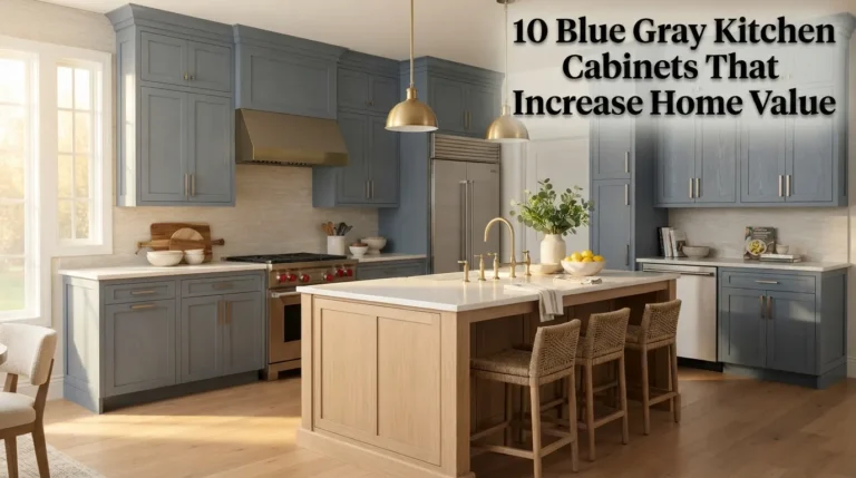 10 Blue Gray Kitchen Cabinets That Increase Home Value