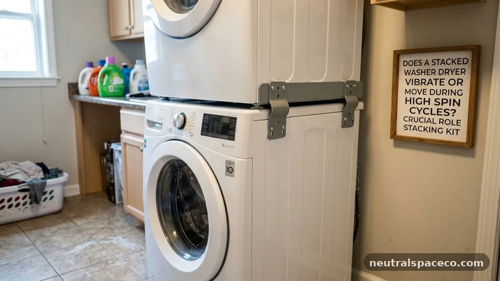 The Crucial Role of the Stacking Kit - Does a Stacked Washer and Dryer Vibrate or Tip Over During High Spin Cycles?