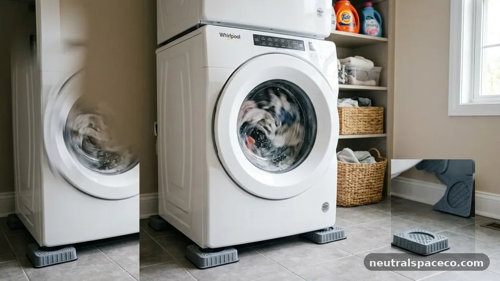 Using Anti-Vibration Pads for Added Stability - Does a Stacked Washer and Dryer Vibrate or Tip Over During High Spin Cycles?