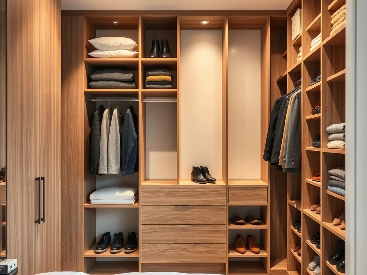 Bedroom Reach-In Design Ideas - Bedroom Reach-In Closet