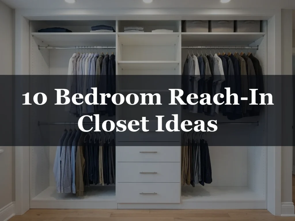 10 Bedroom Reach-In Closet Ideas - Bedroom Reach-In Closet