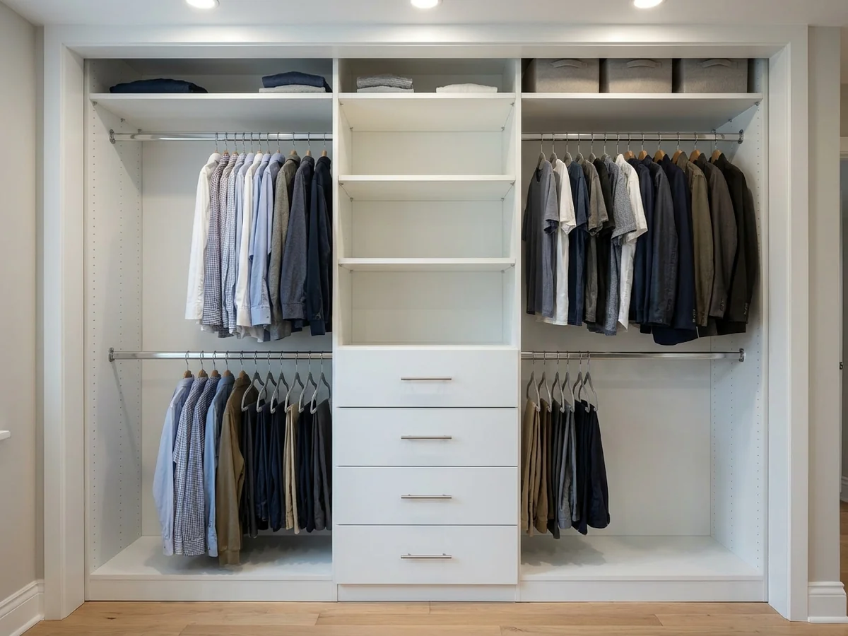 Reach-In Closet Hardware - Bedroom Reach-In Closet