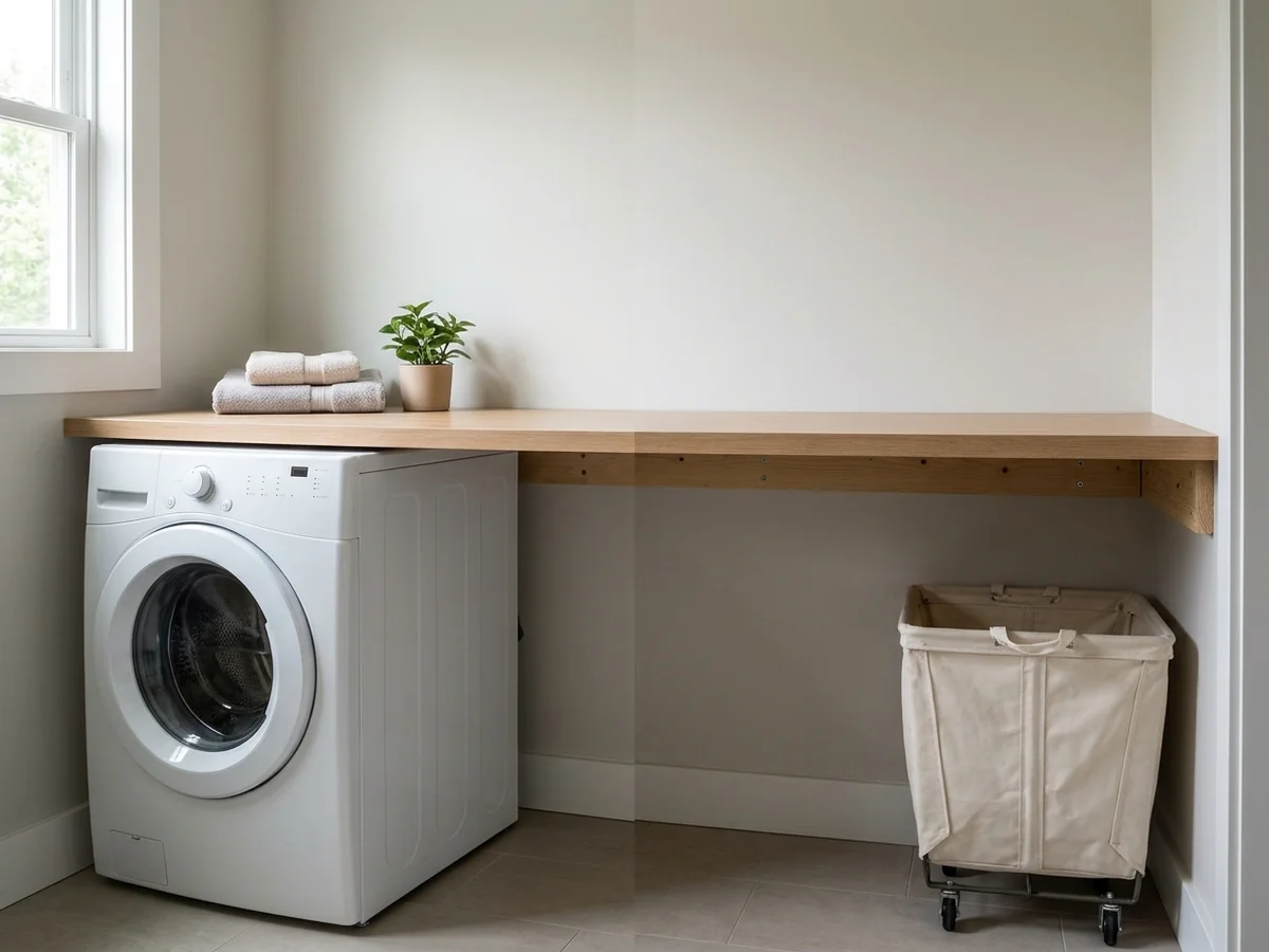 Weighing Your Installation Options: Direct Rest Versus Wall Mounting - Countertop Rest Directly on the Washer or Be Wall-Mounted on Cleats