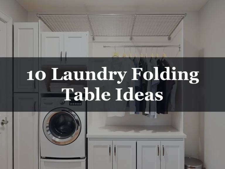 10 Laundry Folding Table Ideas - Laundry Folding Tables
