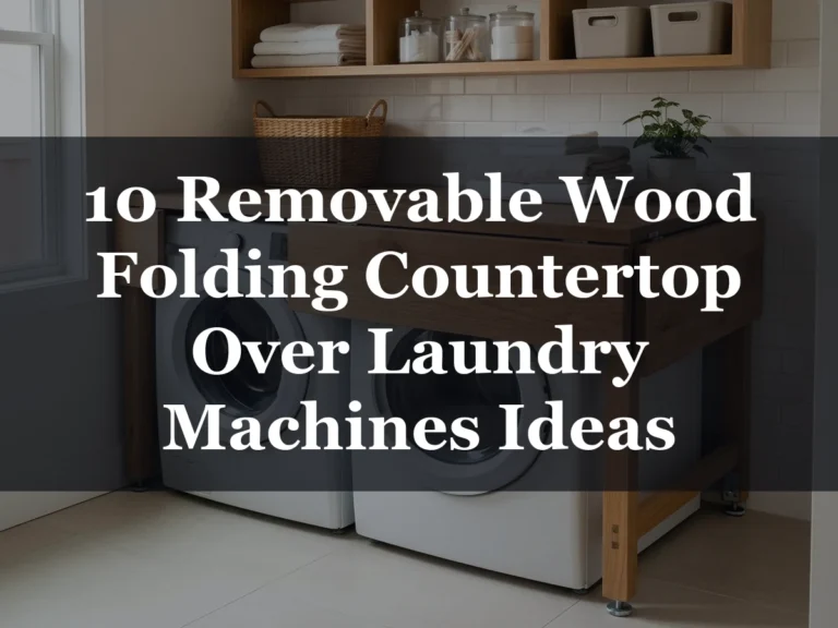 10 Removable Wood Folding Countertop Over Laundry Machines Ideas - Removable Wood Folding Countertop Over Laundry Machines