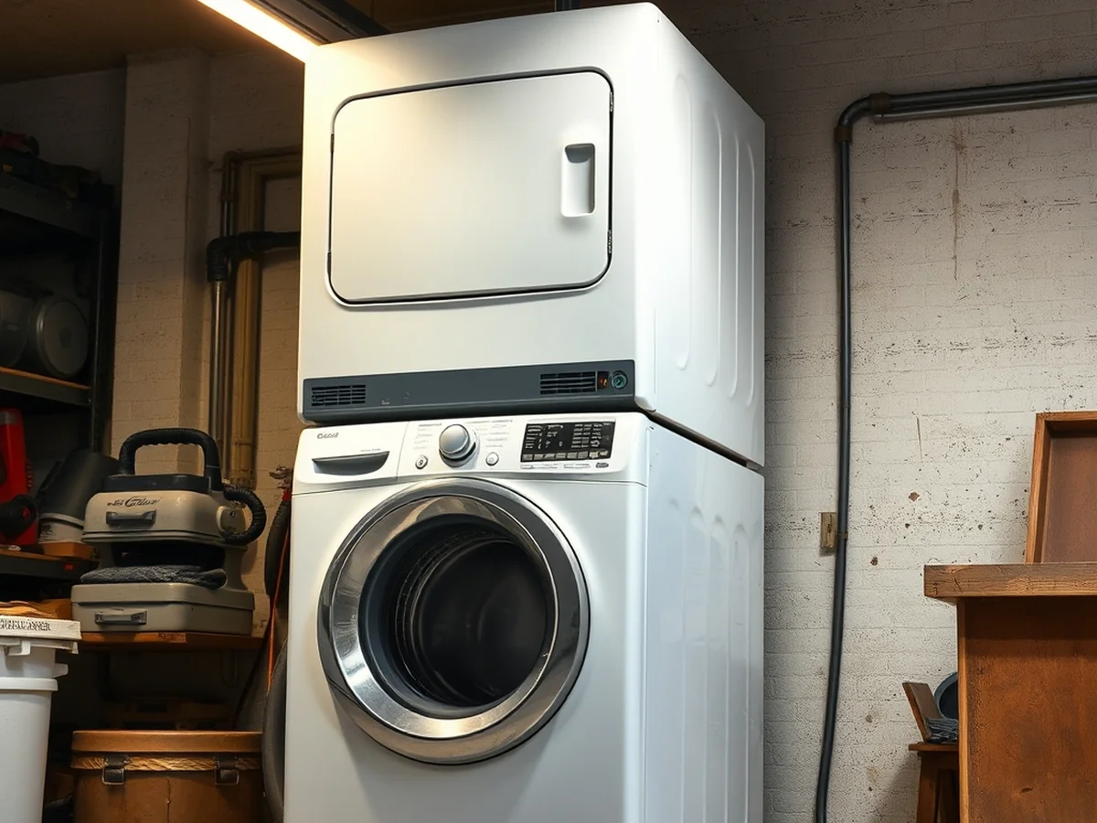 Evaluating Pre-owned Options and Budget Alternatives - Stacked Washer-Dryer Unit