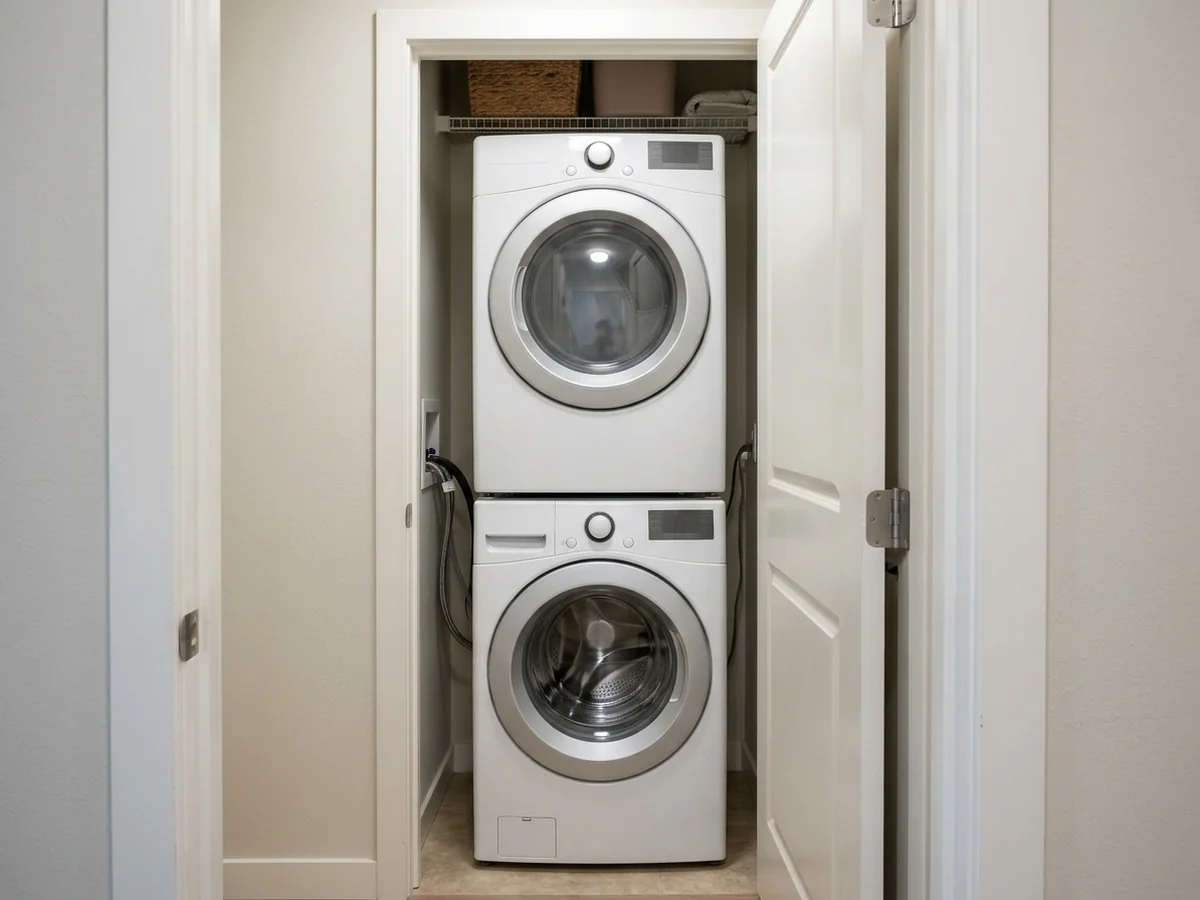 Understanding Capacity Ranges and Configurations - Stacked Washer-Dryer Unit