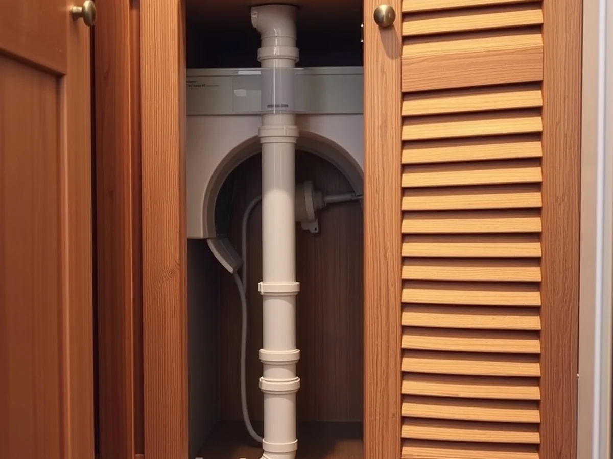 Concealing Standpipe Drain Pipes - Washing Machine Drain Standpipe